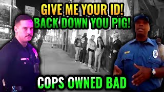 Epic ID Refusal Dirty Cops Follow Man To Know Where He Lives Tyrant Cops Get OWNED Compilation [upl. by Abijah]