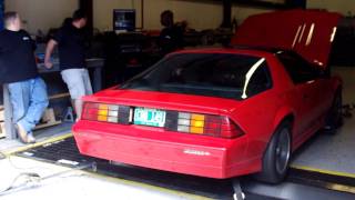 85 IROC 350 TPI Dyno Run [upl. by Gnoh]