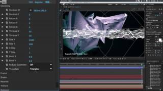 Trapcode Tao でジェネラティブ3Dジオメトリ Nokir™ [upl. by Leibarg]