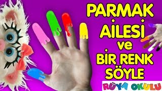 Parmak Ailesi  Renkler  Renkli Parmaklar  Bir Renk Söyle  RÜYA OKULU [upl. by Teragramyram]