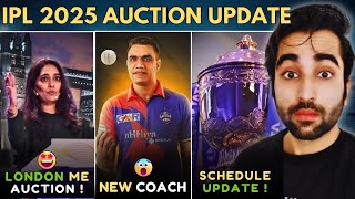 IPL 2025 BREAKING Mega Auction in LONDON 😲 Schedule Update  RETAINED Players List in November [upl. by Herb]