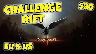 Season 30 Launch Challenge Rift 342  EU and US Guide Diablo 3 [upl. by Fontes]