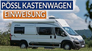 Komplette Bedienung Pössl Kastenwagen  kurz zusammengefasst [upl. by Ahsas160]