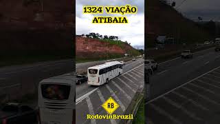 1324 VIAÇÃO ATIBAIA SÃO PAULO IRIZAR I6S 4X2 FERNÃO DIAS KM 41 rodoviabraziloficial short shorts [upl. by Sherm]