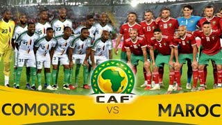 Comores 22 MarocRésumé du Match [upl. by Ierdna]