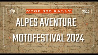 ALPES AVENTURE MOTOFESTIVAL 2024 [upl. by Ecnerret]