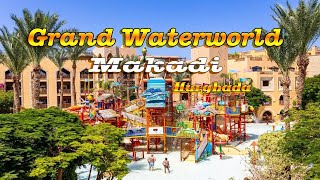 Grand Waterworld Makadi 5 Hotel Hurghada EG  Water Park [upl. by Eniluj]