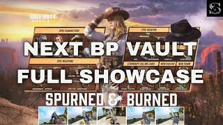 CODM Next Season 7 BP Vault  Spurned and Burned Battle Pass  Full Showcase  COD MOBILE [upl. by Notrab]