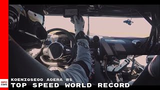 Koenigsegg Agera RS Top Speed Production Car World Record [upl. by Ulita429]