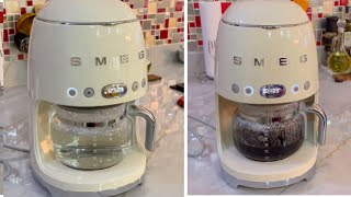 Cafetera SMEG como funciona Como usarla por primera vez [upl. by Dorri712]