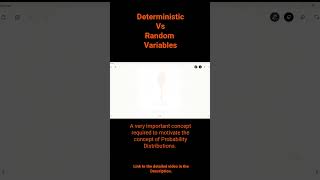 Deterministic Vs Random Variables [upl. by Zildjian188]