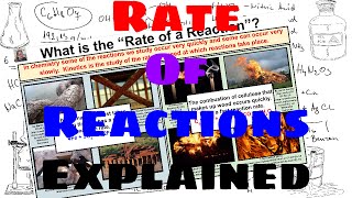 Rate of Reactions  Explained [upl. by Enetsirk271]