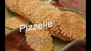 Automatic Commercial Pizzelle Baking Machine LG15C With Capacity 2000pcsh [upl. by Culberson630]