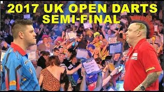 Gurney v Wright SF 2017 UK Open Darts [upl. by Sabina]