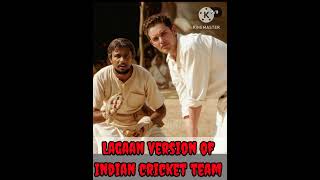 Lagaan version of Indian cricket team  rohit 8 virat hardik lagaan cricket [upl. by Enedan]