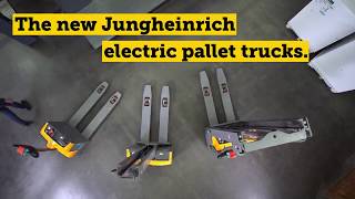 Jungheinrich Electric Pallet and Stacker Trucks [upl. by Burr]