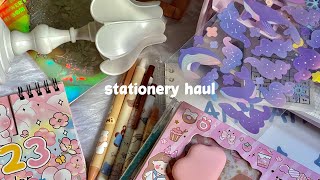 a huge 2023 stationery haul 🧸🖇️🗓️ ft journalsay  ادوات مكتبية [upl. by Carolynne886]