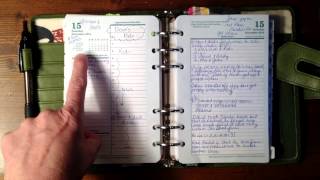 Back in my Franklin Covey Compact planner take a look [upl. by Hild]