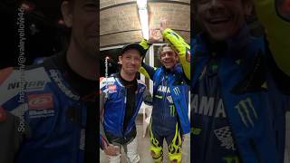 Rossi and Stoner Have Fun at MotoRanch [upl. by Teirtza]