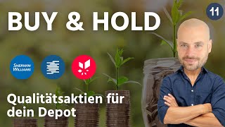 Buy and Hold  die besten Aktien für dein Depot Teil 11 [upl. by Persis]