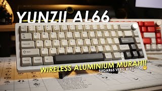 KEYBOARD ALUMINIUM 65 WIRELESS MURAH TERBAIK   Yunzii AL66 Review GIVEAWAY [upl. by Aneloaup]