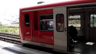 SBahn Type ET472 at Sternschanze Hamburg [upl. by Novyad]