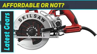 SKILSAW SPT77WML01 The Best Lightweight Worm Drive Circular Saw [upl. by Htenay268]