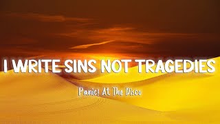 I Write Sins Not Tragedies  Panic At The Disco LyricsVietsub [upl. by Ycart]