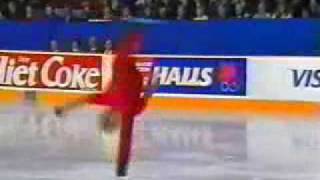 Kurt Browning 1993 Skate Canada  What A Wonderful World [upl. by Rayner]