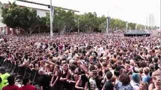 Northlane Live Highlights  SOUNDWAVE 2013 Sydney Olympic Park [upl. by Mizuki]