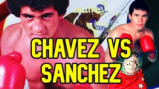 SALVADOR SANCHEZ VS JULIO CESAR CHAVEZ parte 1 [upl. by Alieka442]