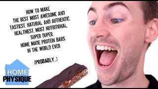 Bodybuilding Snack The Best and Most Authentic Home Made Protein Bars EVER  High Protein Recipes [upl. by Ayifa]