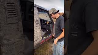 QUICKEST WAY TO MAKE A DRAIN HOLE automobile diy shorts mechanic short shortvideo car jeep [upl. by Ydwor154]