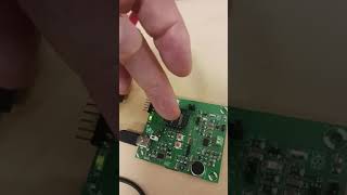 E383 inLab06 IR transmission Demo PWM duty value change [upl. by Ahseket271]