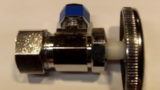 How to Fix a Leaky ShutOff Valve in Seconds [upl. by Stroud]