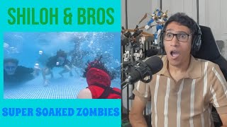 Reacting to If Water Fights Had Zombies  SHILOH amp BROS [upl. by Suisyola857]