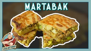 MARTABAK Krokante snack uit Indonesië  EtenmetNick  How to [upl. by Kcirdnek]