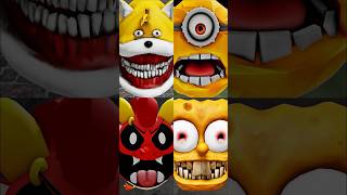 Roblox Shin Tails Jumpscares smilingcritters sonic minions spongebob [upl. by Eniagrom660]