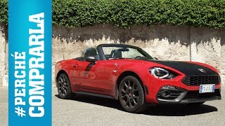 Abarth 124 Spider  Perché comprarla e perché no [upl. by Lucky]