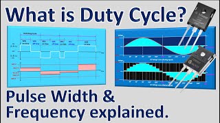 How Duty Cycle Frequency amp Pulse Width Modulation is used for DC to AC conversion😍💪 [upl. by Calica]