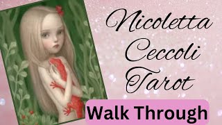 Nicoletta Ceccoli Tarot Walkthrough  Is it Creepy [upl. by Danielle]