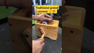 Grated coconut shortvideo [upl. by Oilejor]