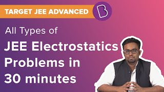 JEE Electrostatics  Electromagnetism  Target JEE Advanced 2025  Solved Questions  JEE Physics [upl. by Kenon]