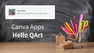 Hello QArt a Canva App for making AIGC QR code [upl. by Cloots732]