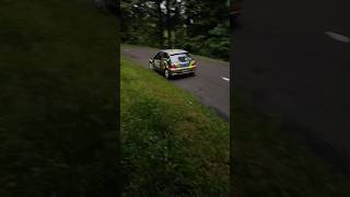 Rallye des bornes 2024 CURSAZ Alexis amp CHAPUIS Laura PEUGEOT 106 rallye rally shorts viral fun [upl. by Aliam881]