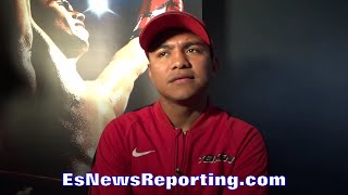 ROMAN GONZALEZ HE HASNT FACED A RIVAL LIKE ME  EsNews Boxing [upl. by Olav330]