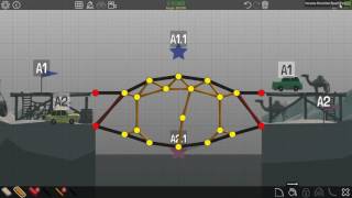 Poly Bridge 23 Low Cost Bridge [upl. by Lledualc]