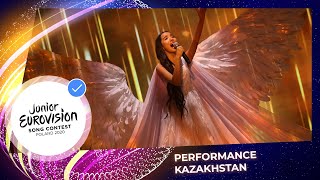 Kazakhstan 🇰🇿  Karakat Bashanova  Forever at Junior Eurovision 2020 [upl. by Neomah]