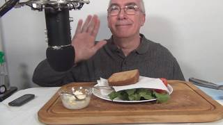 ASMR Eating a BLT Sandwich [upl. by Llerrac]