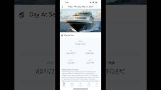 Disney Cruise Line Navigator App disneycruisersforlife travel disneycruisers disney [upl. by Nnahoj155]